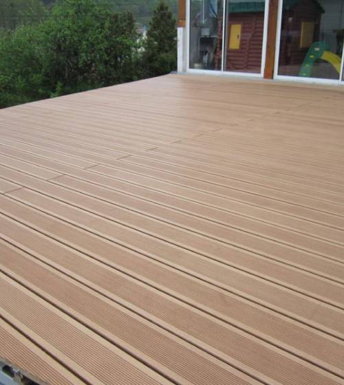 Aménagement terrasse bois composite