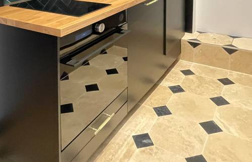 Carrelage de la cuisine