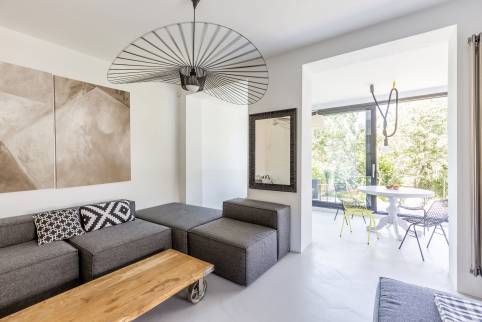 Rénovation d'un sol en béton ciré