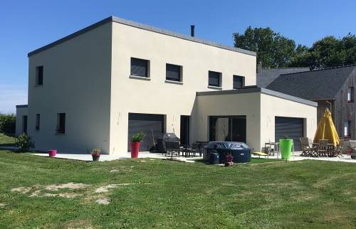 Démolition et construction d'une nouvelle maison à la place 