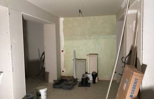 Travaux de rénovation séjour