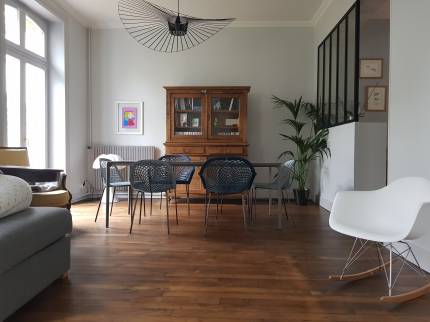 Pose d'un parquet à Arras