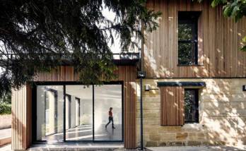 Extension bois volet sur mesure