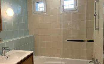 vue d'ensemble de la salle de bain