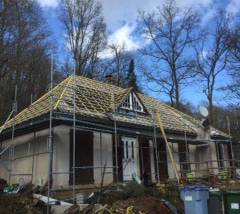 Toiture avec liteaux à Lempdes