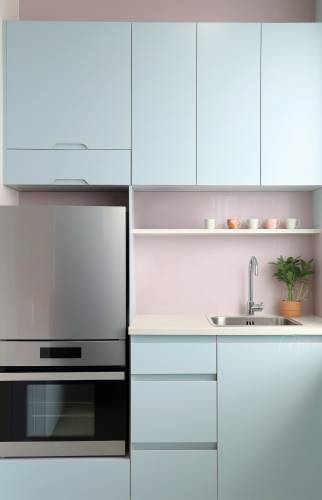 Rénovation d'une petite cuisine à Vienne