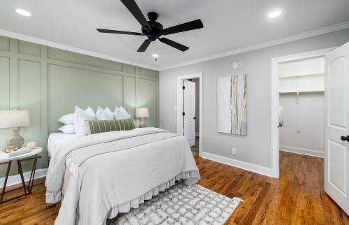 Rénovation des peintures dans une maison à Pessac