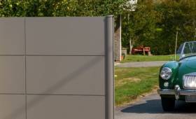 pose d'une clôture et portail