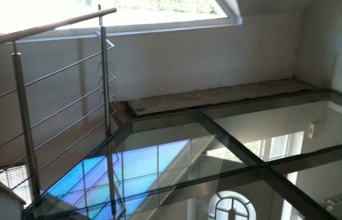 Plancher en verre à Rixheim