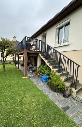 Le côté de l'extension 