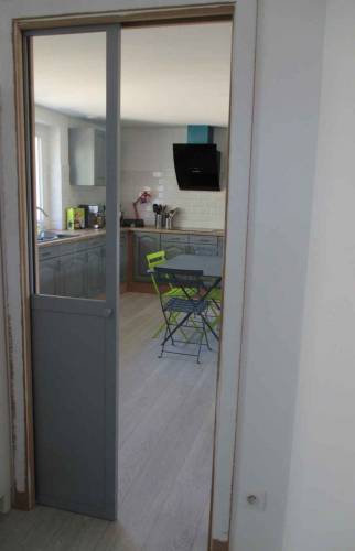 Porte à galandage à Rixheim