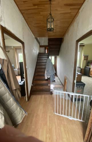 Entrée avant rénovation maison