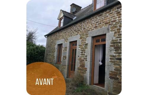 Travaux de maçonnerie traditionnelle, réalisés sur Avranches (50300). 