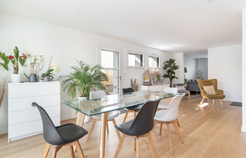 Modification de la structure et rénovation totale d'une maison nantaise à Vertou