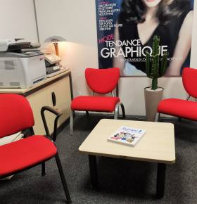 Aménagement des bureaux par l'agence de Joué-lès-Tours