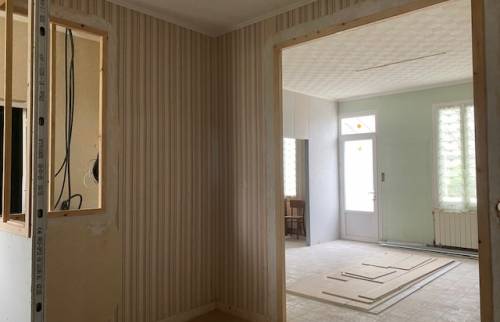 Création d'une verrière