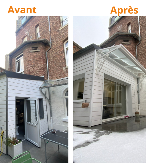 Réno maison de maître avant après Arras