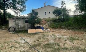 Terrain avant le début des travaux