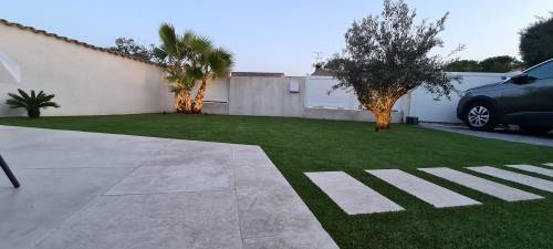 Travaux d'aménagement extérieur