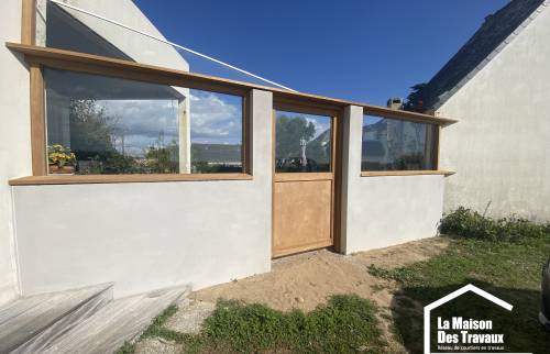 Palissade en Iroko Vannes