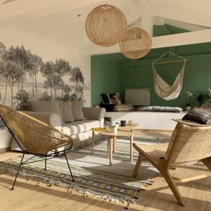 Décoration d'intérieur d'un salon - NATHALIE RENOUF - La Maison Des Architectes