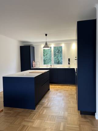 Création d'une cuisine équipée dans un appartement rénové - Nantes 44