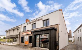 Surélévation de 47 m² de l'agence La Maison des Travaux Vertou- extérieur