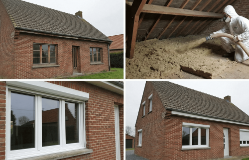 Rénovation énergétique Wormhout