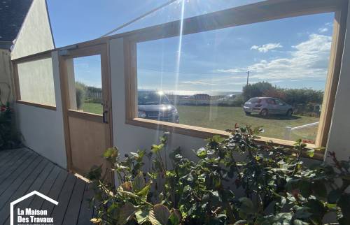 Rénovation de terrasse face mer à Damgan