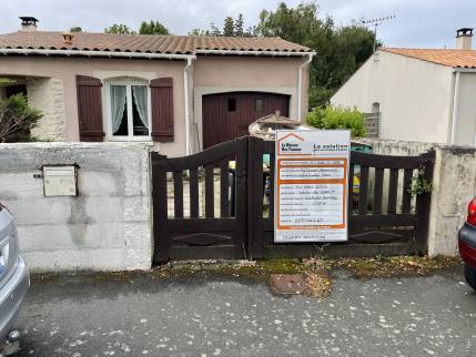 Ancien portail à remplacer