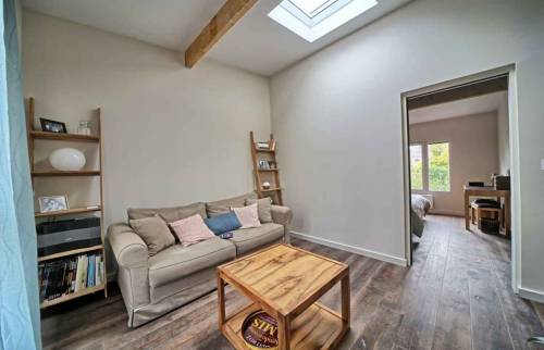 Toit en zinc à faible pente