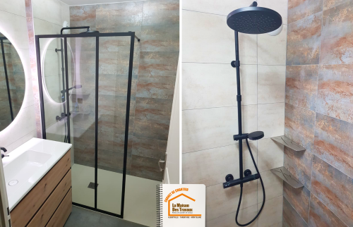 La Maison des Travaux Albertville Moûtiers, rénovation salle de bains Albertville rapide, travaux salle de bains Savoie, rénovation salle d’eau rapide, artisans salle de bains