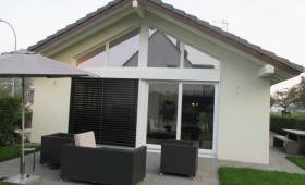 Terrasse dalle sur plots à Saint Louis