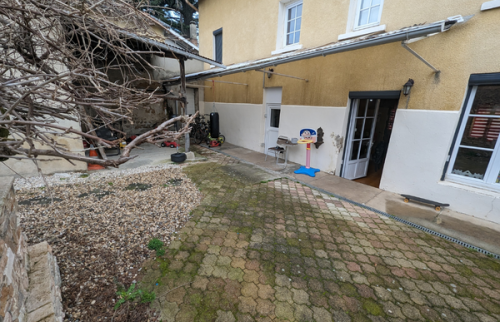 Vue de la terrasse avant rénovation