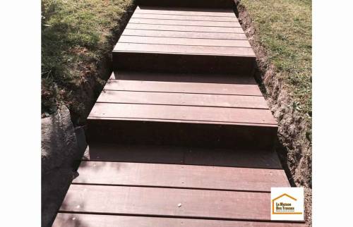 Escalier en bois 