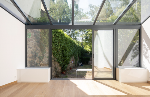 Extension vitrée à Nantes