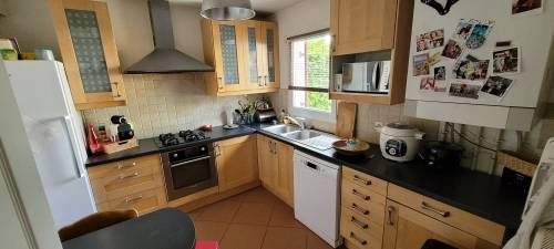 Ancienne cuisine avant travaux de rénovation - Brie-Comte-Robert 77170