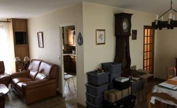 Rénovation complète d'un salon et salle à manger dans une maison