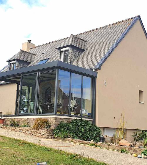 réalisation d'une Isolation thermique par l'Extérieur (après)