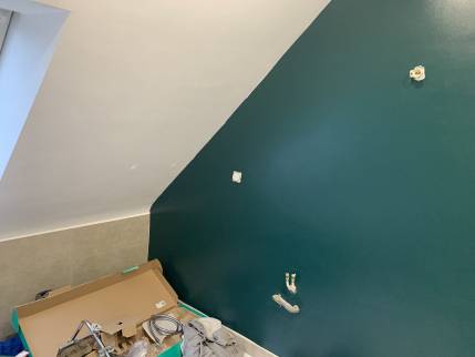 Travaux de peinture de salle de bain à Betton