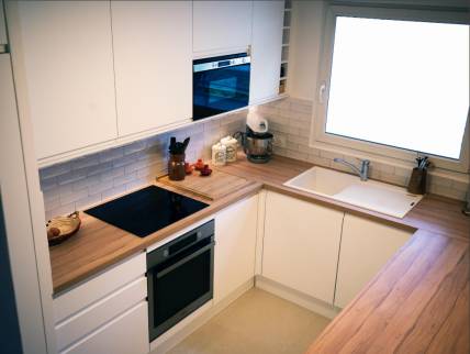 cuisine aprés  rénovation à paris 18