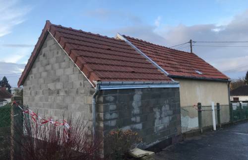 Travaux extension côté rue