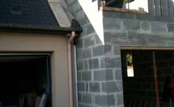 Construction de garage en parpaings - Chaumes-en-Brie 77390