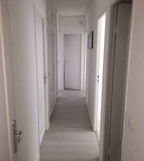 Nouveau couloir avec du parquet pour une nouvelle ambiance - Nantes 44