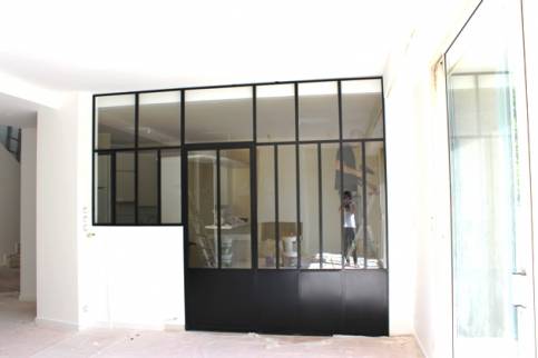 Installer une verrière d'atelier à Etampes