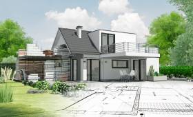 extension de maison plan Varces 