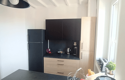 cuisine après rénovation