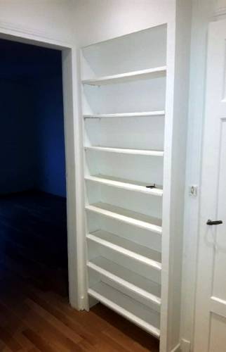 Creation bibliotheque appartement bois colombes 92270