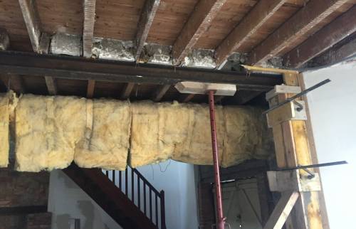 Ouverture du salon pour future cuisine Yvelines