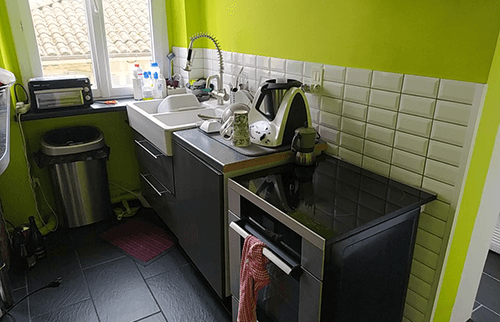 cuisine avant rénovation